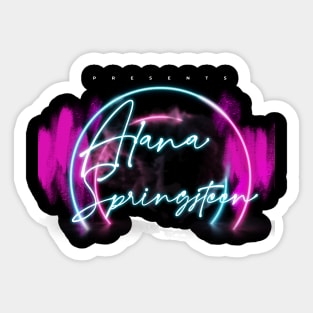 Alana Springsteen Sticker